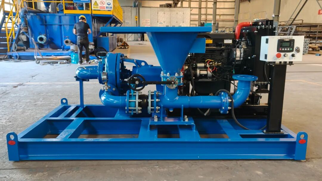 柴油驅(qū)動(dòng)混漿裝置